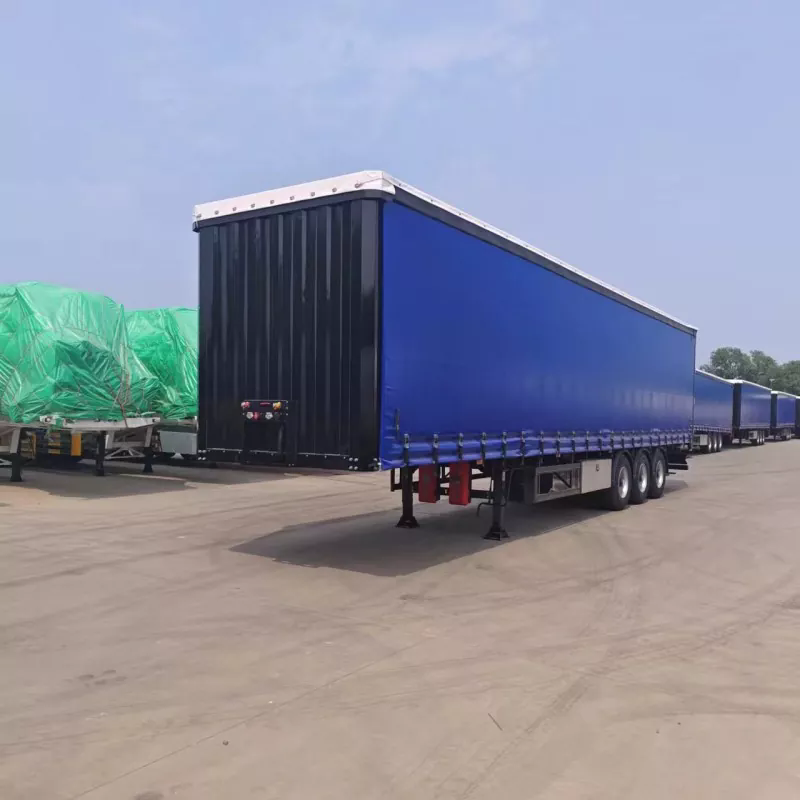 Tri Axle Curtain Side Trailer의 용도는 무엇인가요?