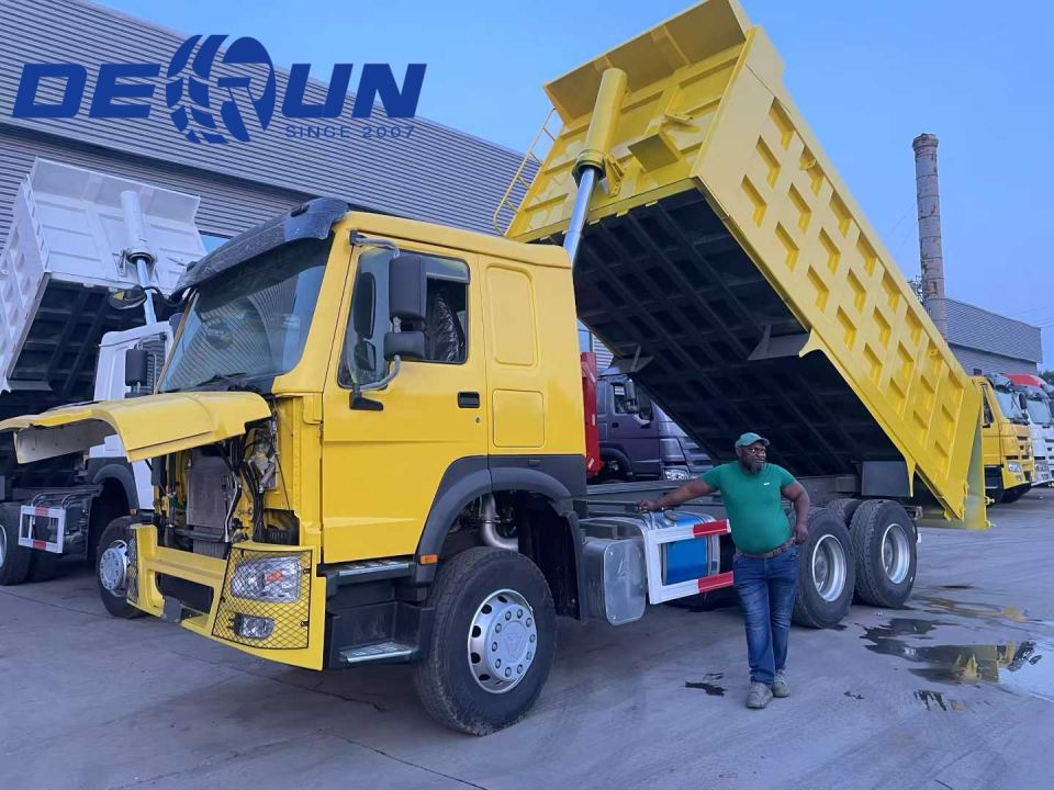 Gabon의 고객은 Sinotruk Factory를 방문했습니다