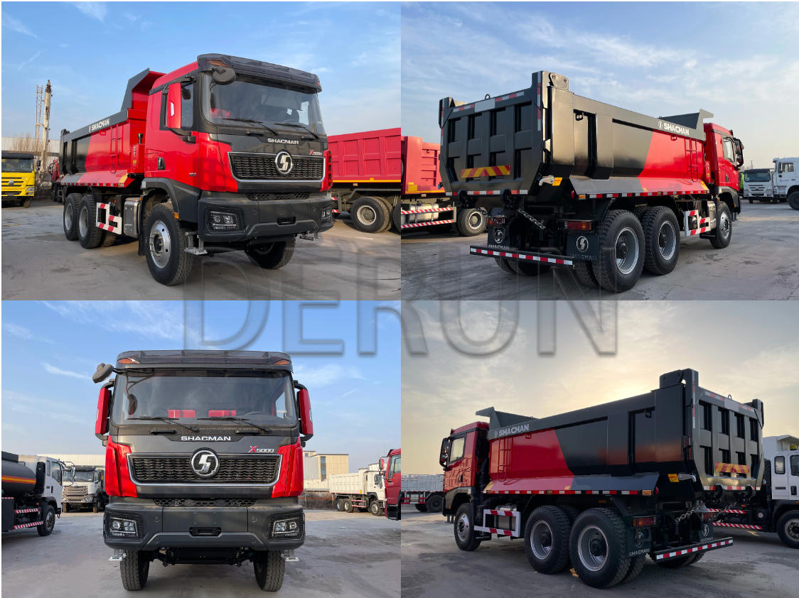 SHACMAN X5000 6x4 덤프트럭 페루 수출