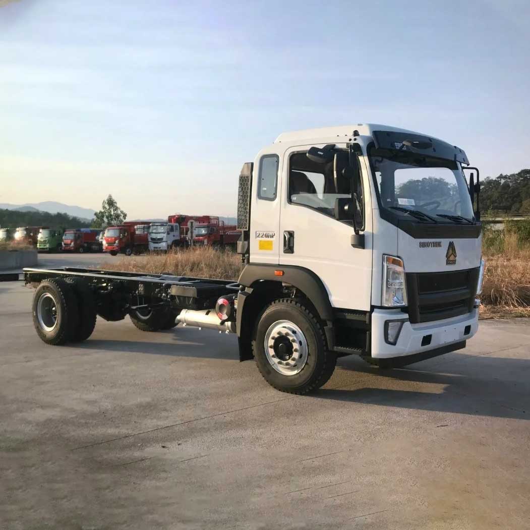 Howo 4x2화물 섀시 트럭
