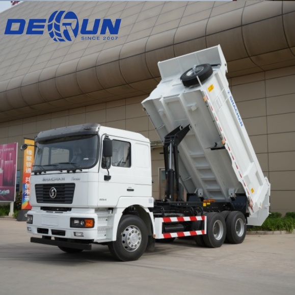 Shacman F2000 290hp 6x4 덤프 트럭 U 알제리 시장을위한 유형 버킷
