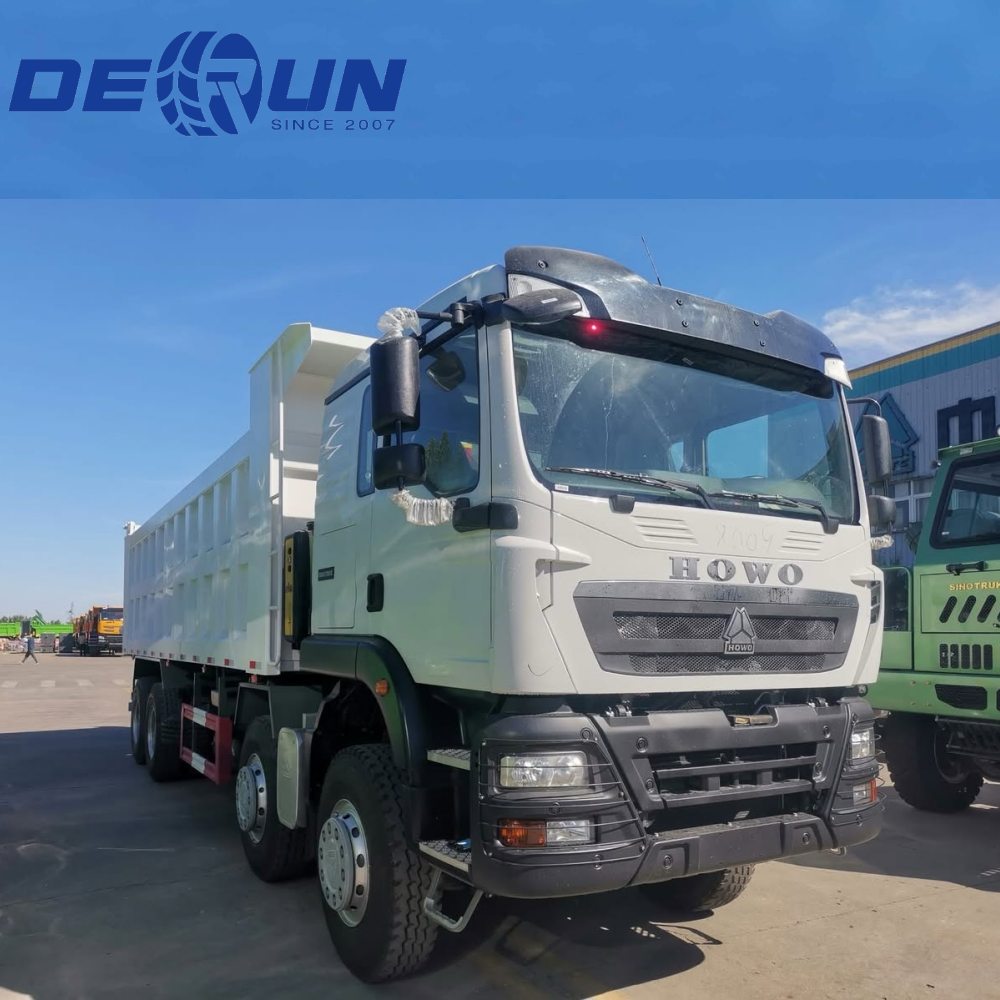 Sinotruk Howo 8x4 12 휠 TX 헤비 듀티 덤프 트럭