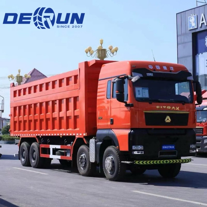 Sinotruk Howo Sitrak 8x4 덤프 팁 트럭