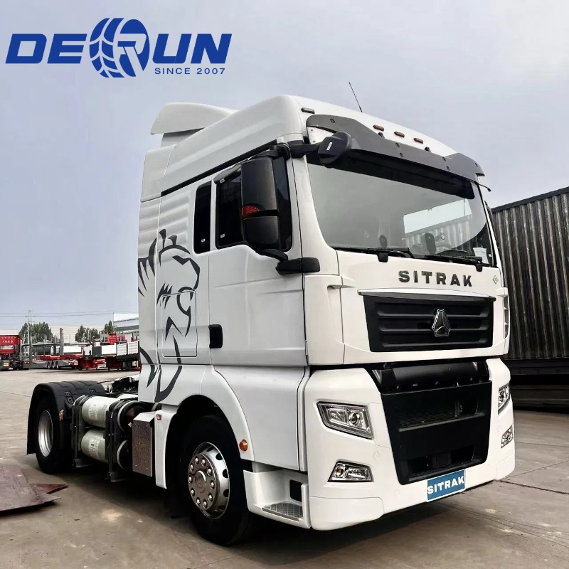 Sinotruk Sitrak 4x2 헤드 트랙터 트럭
